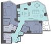 Floor Plan at Moment, Chicago, IL 60611